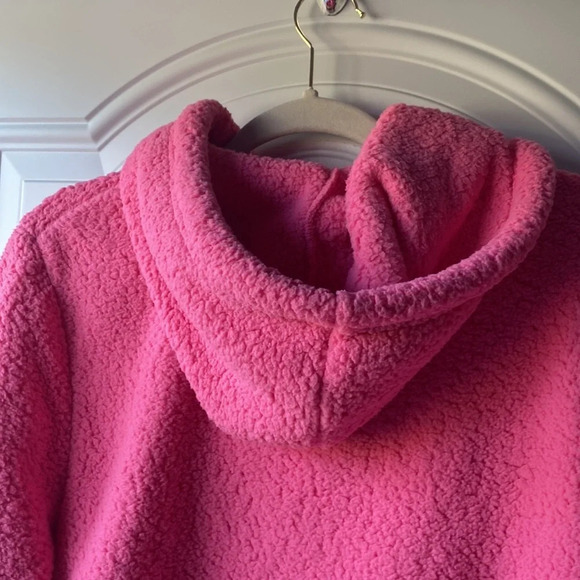 Nike Therma-Fit Pullover Fleece Hoodie Jacket Pink size Small - Picture 5 of 11